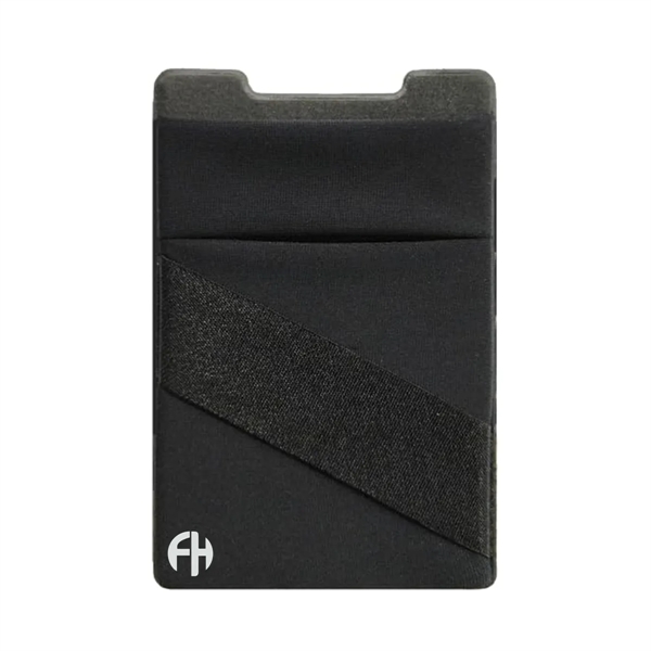 Dual Pockets Stretch Lycra Phone Wallet
