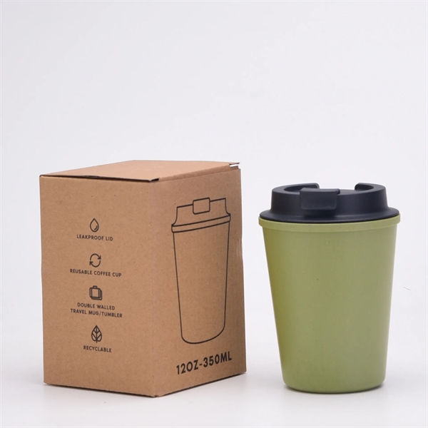 12oz Double Wall PP Reusable Coffee Mug - 12oz Double Wall PP Reusable Coffee Mug - Image 3 of 3