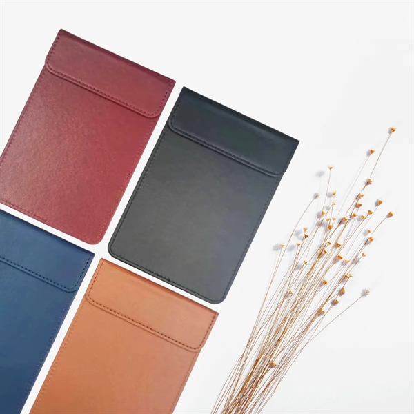 A6 Pu Leather Magnetic Clipboard With Pen Holder Loop - A6 Pu Leather Magnetic Clipboard With Pen Holder Loop - Image 1 of 1