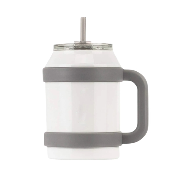 50oz Stainless Steel Mug Tumbler with Handle and Straw - 50oz Stainless Steel Mug Tumbler with Handle and Straw - Image 8 of 8