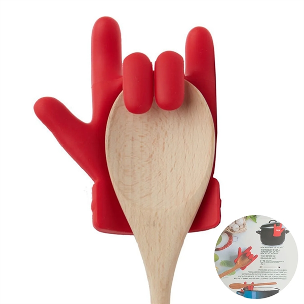 Silicone finger shape anti-spill rack - Silicone finger shape anti-spill rack - Image 0 of 4