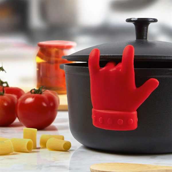 Silicone finger shape anti-spill rack - Silicone finger shape anti-spill rack - Image 2 of 4