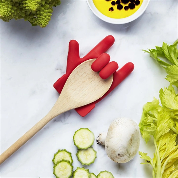 Silicone finger shape anti-spill rack - Silicone finger shape anti-spill rack - Image 3 of 4