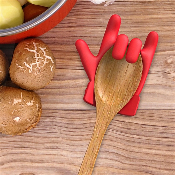 Silicone finger shape anti-spill rack - Silicone finger shape anti-spill rack - Image 4 of 4
