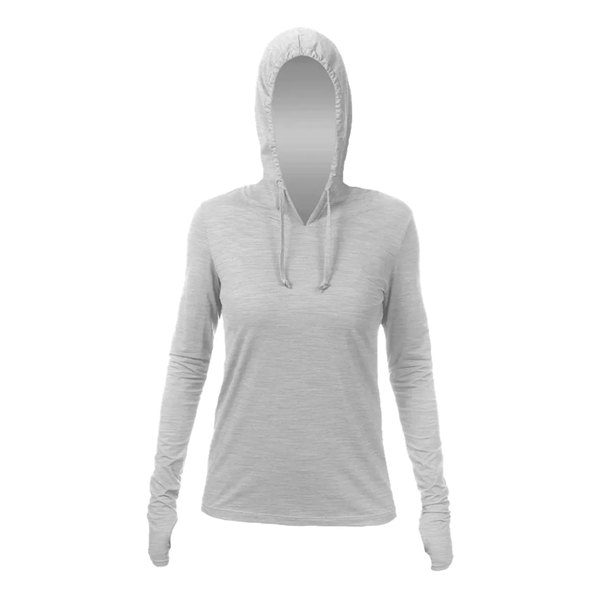 ANETIK Women's Breeze Tech Hooded Long Sleeve T-Shirt - ANETIK Women's Breeze Tech Hooded Long Sleeve T-Shirt - Image 1 of 10