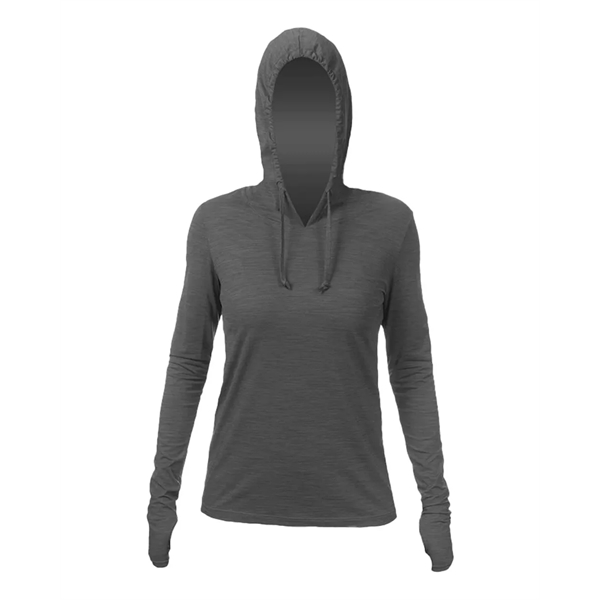 ANETIK Women's Breeze Tech Hooded Long Sleeve T-Shirt - ANETIK Women's Breeze Tech Hooded Long Sleeve T-Shirt - Image 5 of 10