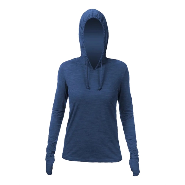 ANETIK Women's Breeze Tech Hooded Long Sleeve T-Shirt - ANETIK Women's Breeze Tech Hooded Long Sleeve T-Shirt - Image 9 of 10