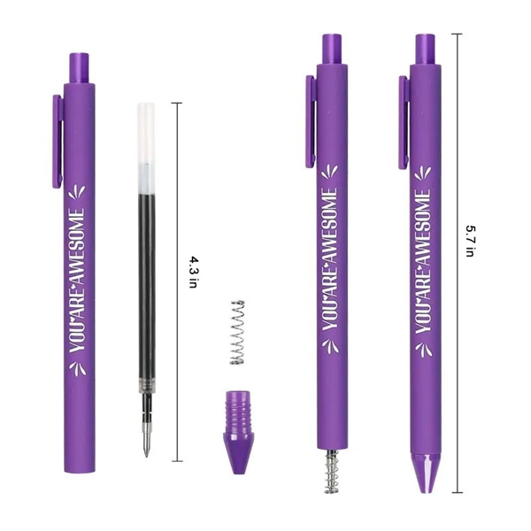 Candy Color Advertising Ballpoint Pen - Candy Color Advertising Ballpoint Pen - Image 2 of 2