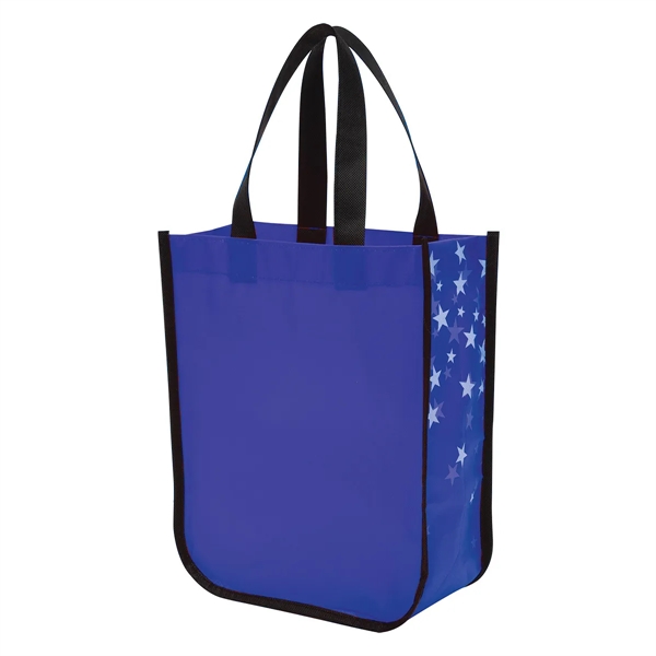Small Laminated Shopper Tote - Small Laminated Shopper Tote - Image 1 of 5