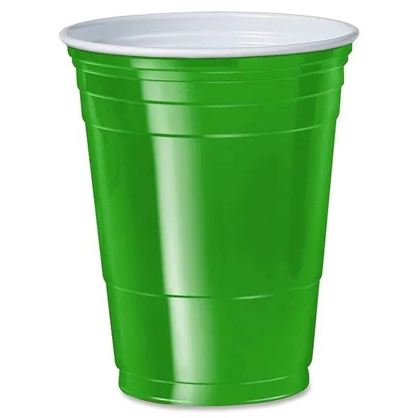 16 Oz. Disposable Double Wall Tailgate Party Cup - 16 Oz. Disposable Double Wall Tailgate Party Cup - Image 2 of 7