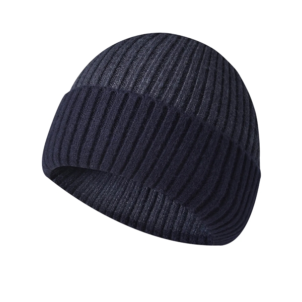 Adult Striped Cuffed Knit Beanies - Adult Striped Cuffed Knit Beanies - Image 5 of 5