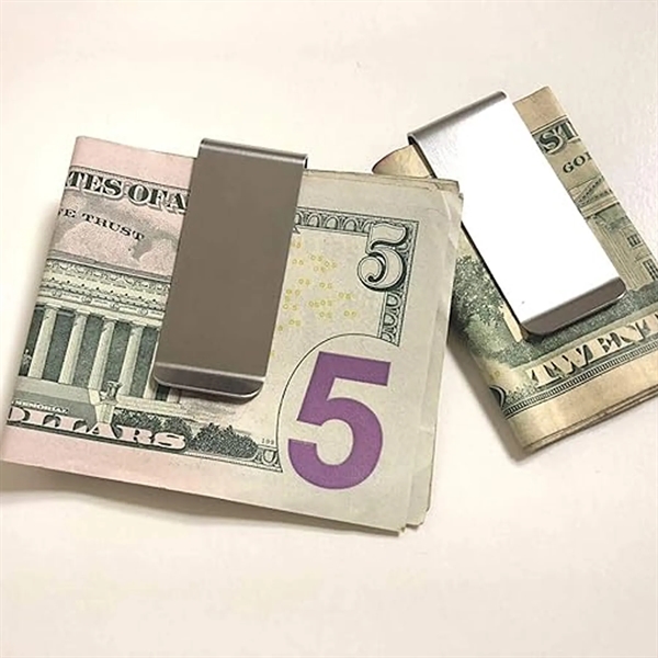 Stainless Steel Money Clip - Stainless Steel Money Clip - Image 7 of 7