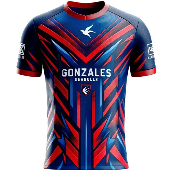 Custom Traditional Sublimated T-Shirt - Custom Traditional Sublimated T-Shirt - Image 4 of 5