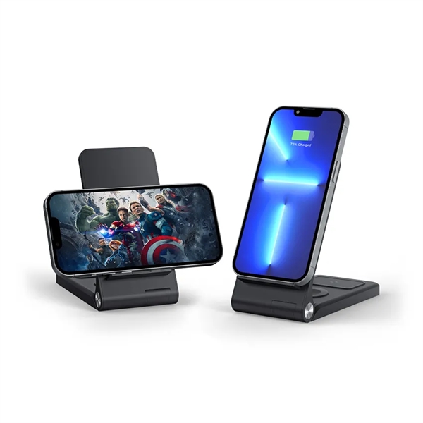 Light Up 3-in-1 Wireless Charger Station - Light Up 3-in-1 Wireless Charger Station - Image 4 of 8