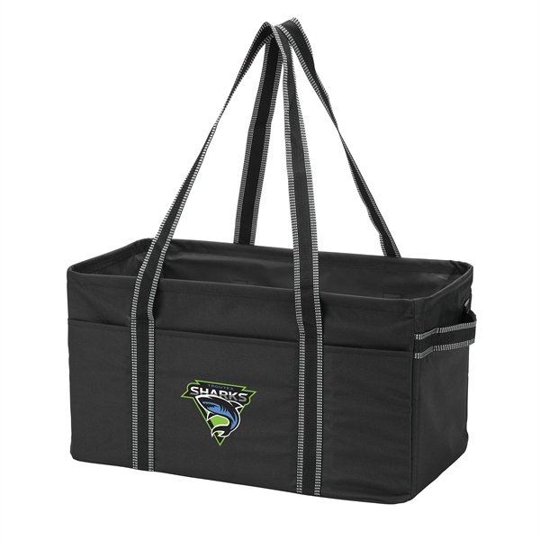 Jumbo Utility Tote Bag-Shopping-Grocery-Organizer (4 Colors) - Jumbo Utility Tote Bag-Shopping-Grocery-Organizer (4 Colors) - Image 3 of 4