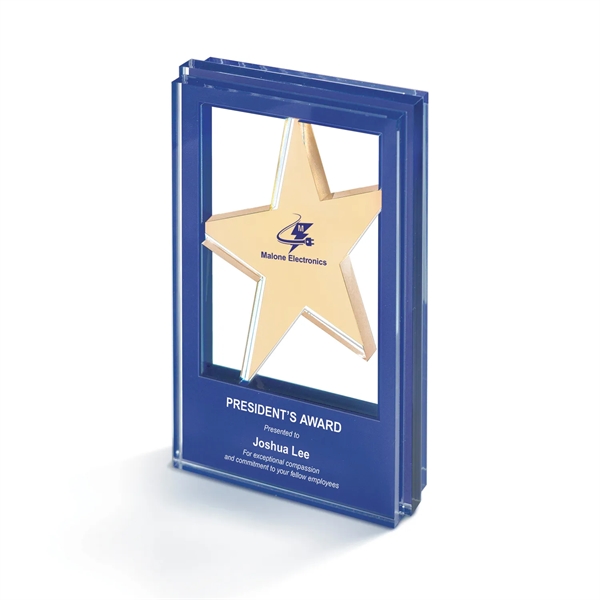 Suspended Star Acrylic Award - Suspended Star Acrylic Award - Image 0 of 1