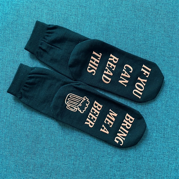 Anti Slip Grip Crew Socks - Anti Slip Grip Crew Socks - Image 3 of 3