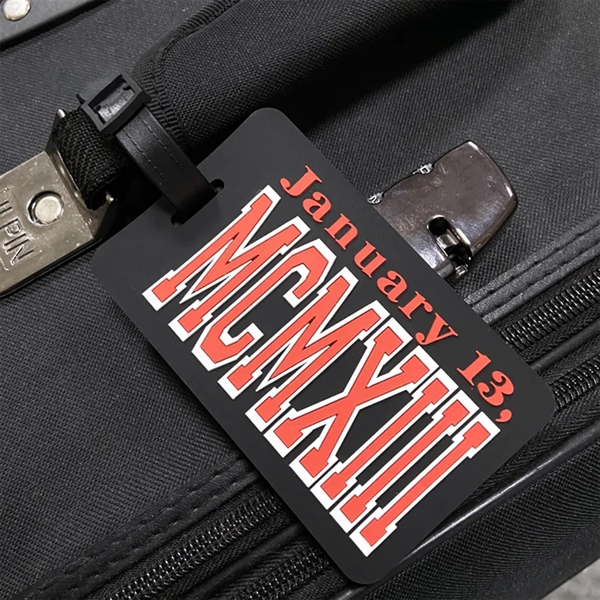 Full Custom PVC Luggage Tag - 3D - Full Custom PVC Luggage Tag - 3D - Image 3 of 3