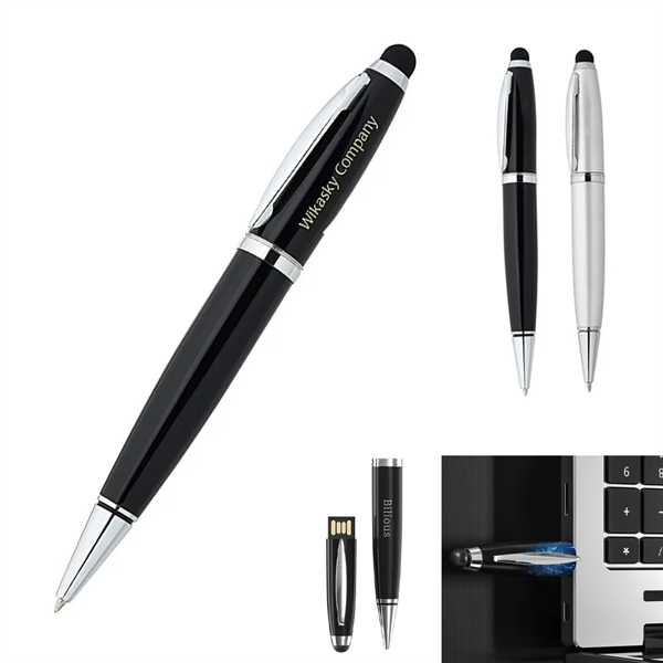 Clever Stylus Pen USB Flash Drive - 2GB - Clever Stylus Pen USB Flash Drive - 2GB - Image 6 of 7