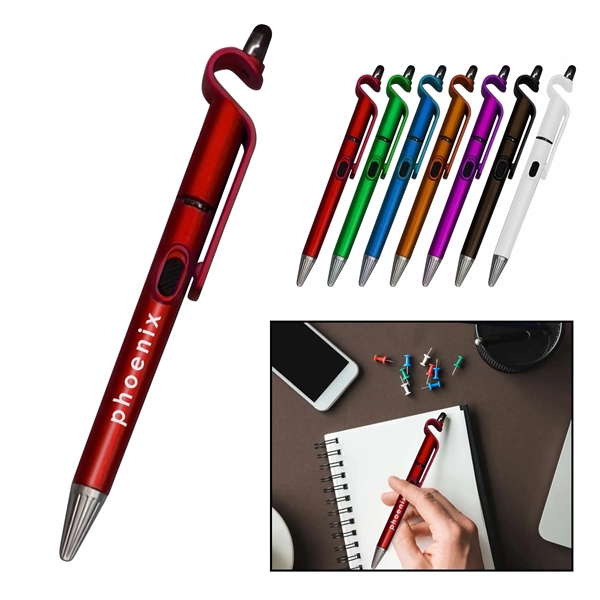 Functional Stylus Pen With Flashlight - Functional Stylus Pen With Flashlight - Image 0 of 11