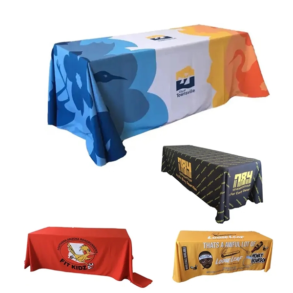 Color-It 8' Full Coverage Table Cover - Color-It 8' Full Coverage Table Cover - Image 3 of 4