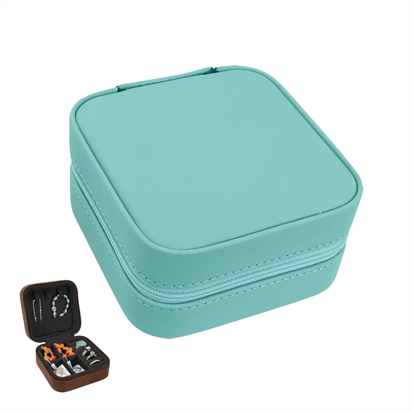 Engraved Leatherette Jewelry Box