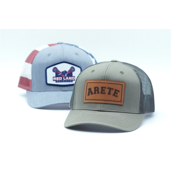 Richardson Printed Mesh Trucker Hat - Richardson Printed Mesh Trucker Hat - Image 0 of 15