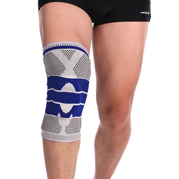 Knee Support Compression Sleeve with Side Stabilizers - Knee Support Compression Sleeve with Side Stabilizers - Image 7 of 7