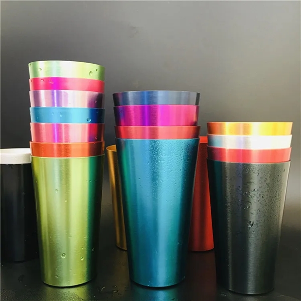 Metal Tumblers Aluminum Beer Cups 15oz - Metal Tumblers Aluminum Beer Cups 15oz - Image 2 of 2