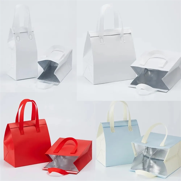 Aluminum Foil Insulated Takeaway Bag - Aluminum Foil Insulated Takeaway Bag - Image 2 of 2