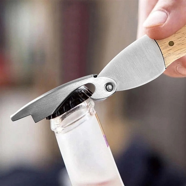 Multifunction Stainless Steel Fish Shaped Wine Beer Opener - Multifunction Stainless Steel Fish Shaped Wine Beer Opener - Image 4 of 4