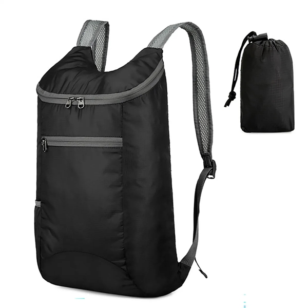 Polyester Foldable Backpack Small Packable - Polyester Foldable Backpack Small Packable - Image 1 of 1