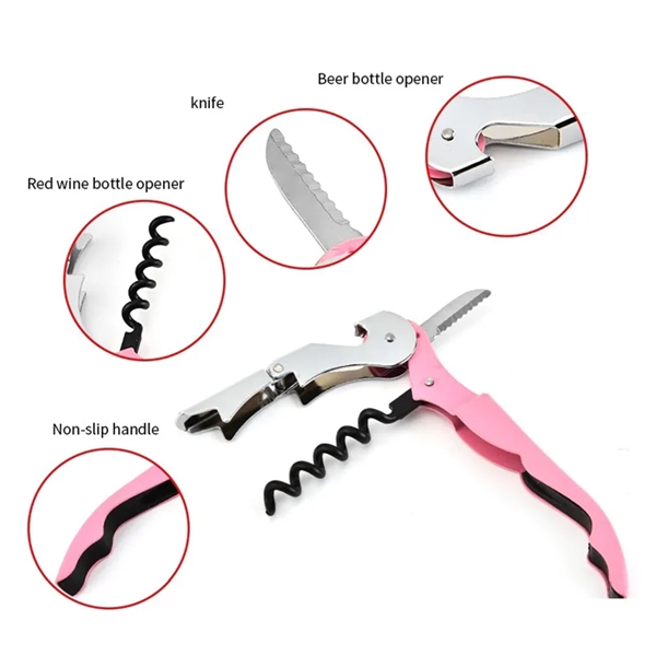 Wine Bottle Corkscrew Key Opener - Wine Bottle Corkscrew Key Opener - Image 4 of 4