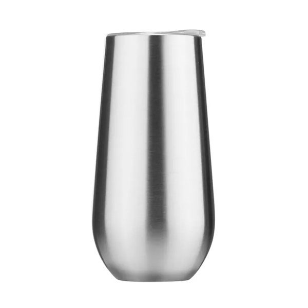 Stemless Champagne Flutes Double-insulated Tumbler - Stemless Champagne Flutes Double-insulated Tumbler - Image 5 of 8