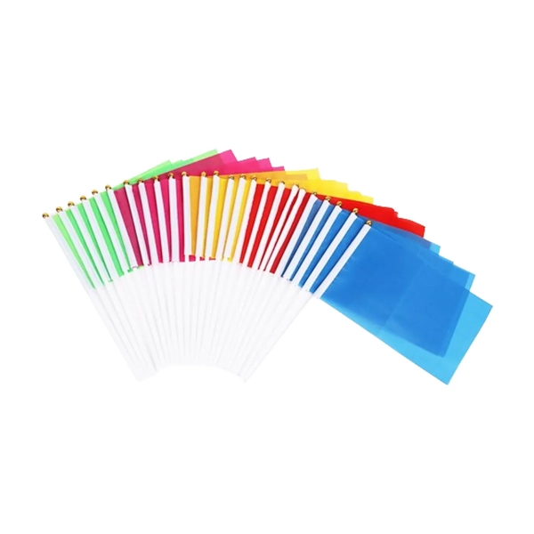 Custom Polyester Mini Hand Waving Flag - Custom Polyester Mini Hand Waving Flag - Image 1 of 1