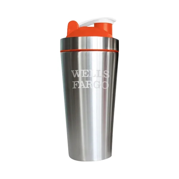 Stainless Steel Protein Shaker Bottle - Stainless Steel Protein Shaker Bottle - Image 5 of 30
