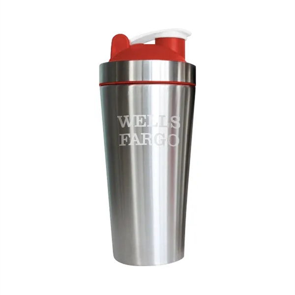 Stainless Steel Protein Shaker Bottle - Stainless Steel Protein Shaker Bottle - Image 0 of 30
