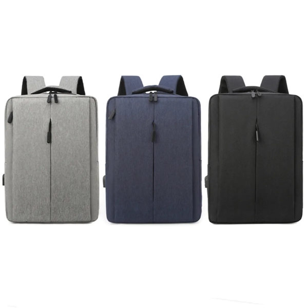 Travel Laptop Backpack w/ USB Charging Port - Travel Laptop Backpack w/ USB Charging Port - Image 2 of 2