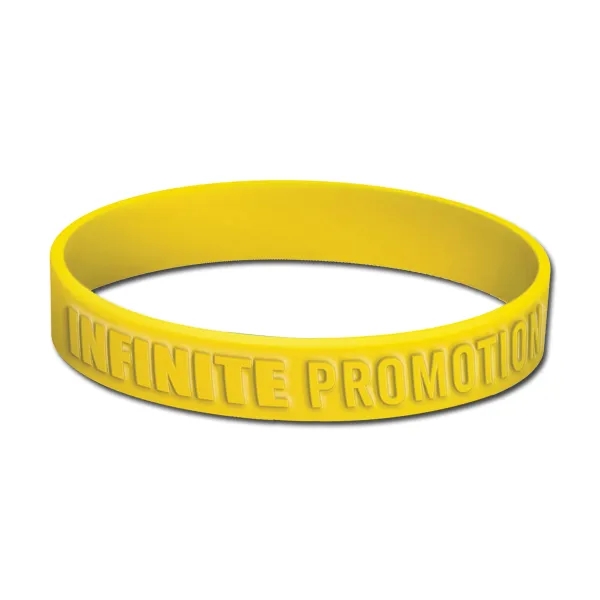 1/2 inch Embossed Wristband - 1/2 inch Embossed Wristband - Image 0 of 2