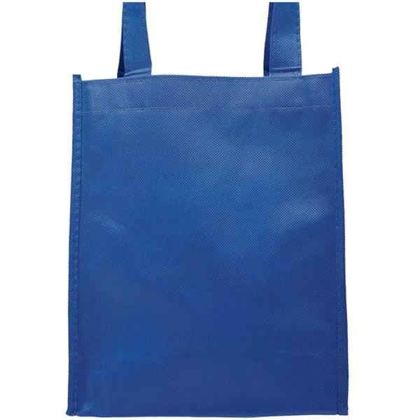 Recyclable, Non-Woven Gusset Tote Bag USA Decorated (9x10x3) - Recyclable, Non-Woven Gusset Tote Bag USA Decorated (9x10x3) - Image 8 of 9