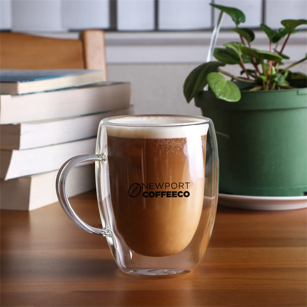 350 Ml. (12 Fl. Oz.) Clearview Glass Mug - 350 Ml. (12 Fl. Oz.) Clearview Glass Mug - Image 3 of 5