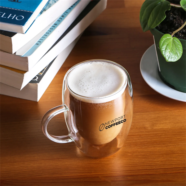 350 Ml. (12 Fl. Oz.) Clearview Glass Mug - 350 Ml. (12 Fl. Oz.) Clearview Glass Mug - Image 4 of 5