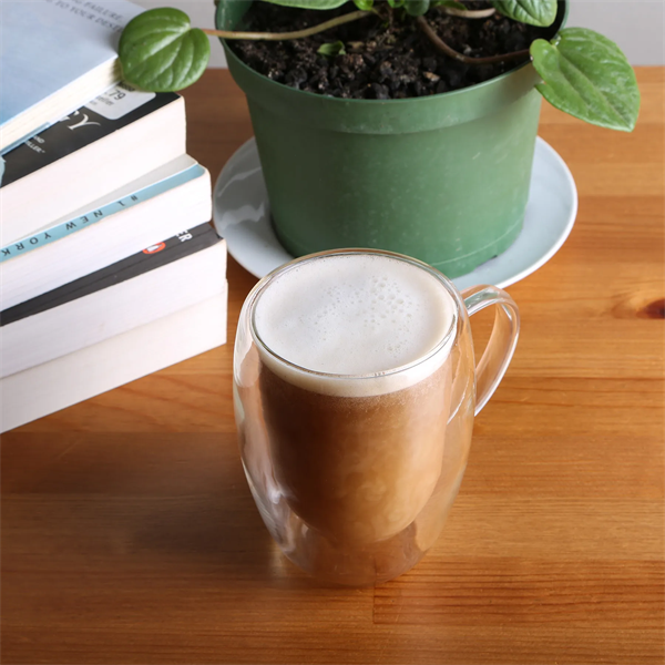 350 Ml. (12 Fl. Oz.) Clearview Glass Mug - 350 Ml. (12 Fl. Oz.) Clearview Glass Mug - Image 5 of 5