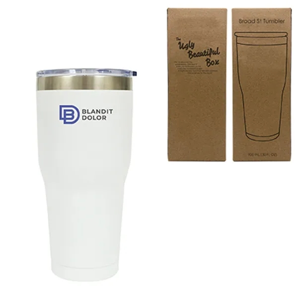 Broad St. 900 Ml. (30 Fl. Oz.) Tumbler - Broad St. 900 Ml. (30 Fl. Oz.) Tumbler - Image 0 of 1