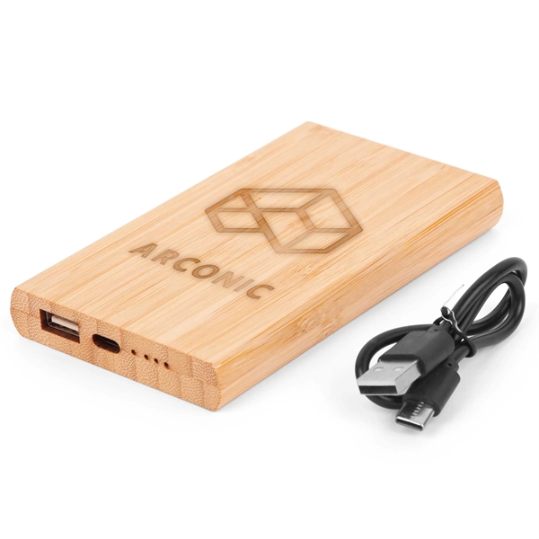 Thunder Bamboo 5,000 mAh Power Bank - Thunder Bamboo 5,000 mAh Power Bank - Image 1 of 5