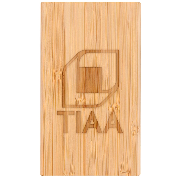 Thunder Bamboo 5,000 mAh Power Bank - Thunder Bamboo 5,000 mAh Power Bank - Image 2 of 5