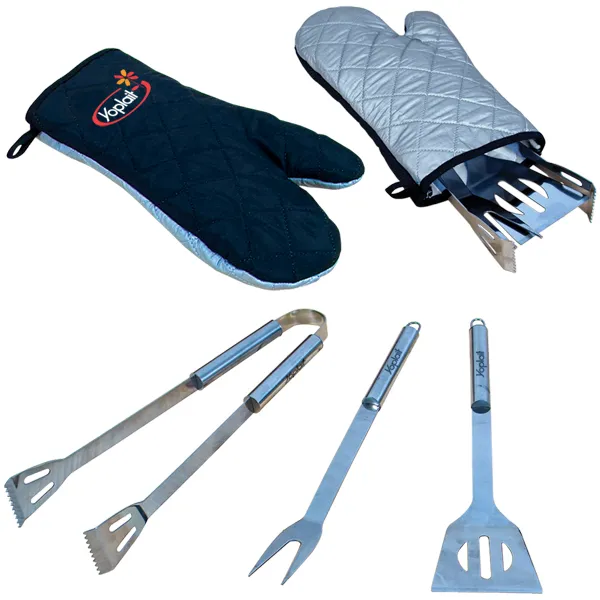 Bbq Tool Set In Mitt - Bbq Tool Set In Mitt - Image 0 of 0