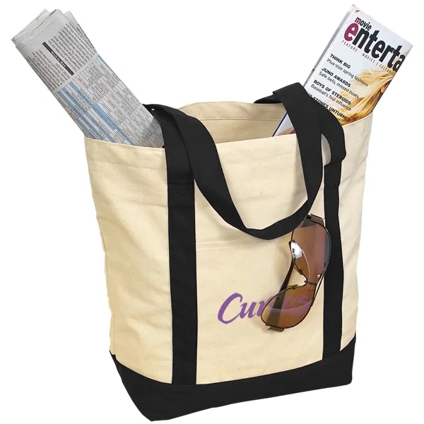 Two-Tone Tote Bag - Two-Tone Tote Bag - Image 0 of 3