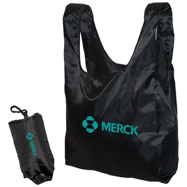 Folding Tote In A Pouch - Folding Tote In A Pouch - Image 0 of 2