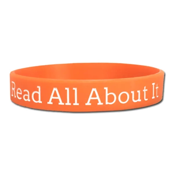 Colorfilled Silicone Wristband Bracelet - Colorfilled Silicone Wristband Bracelet - Image 11 of 11
